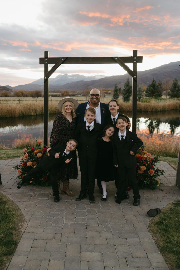 John Rowa, Venessa Rowa, and Family
